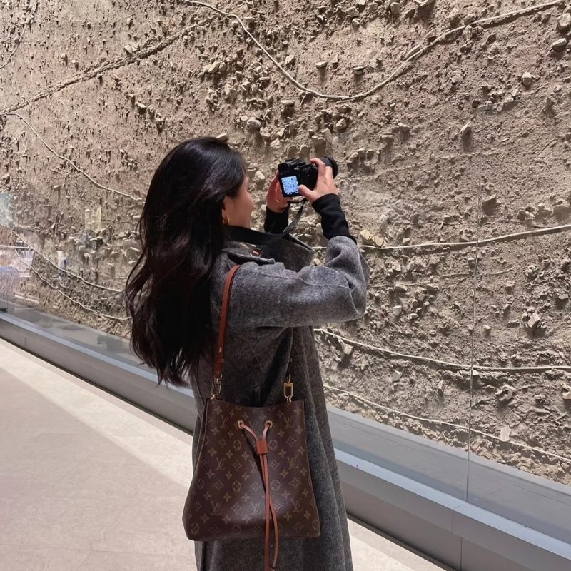 LOUIS VUITTON Neonoe水桶包 - MM棕-11