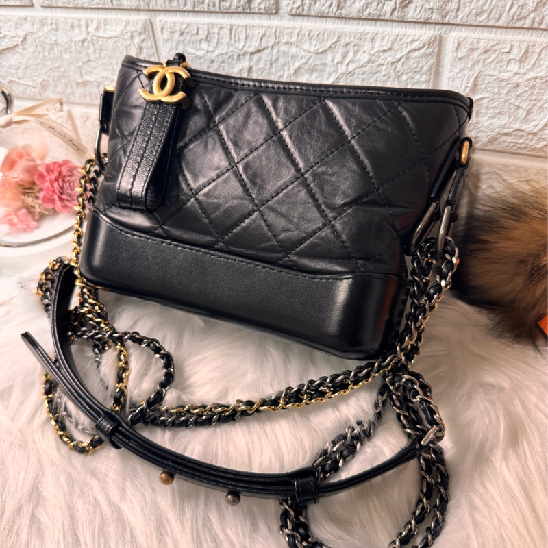 流浪包小仿舊小牛皮、光滑小牛皮、金色、銀色及鍍釘金屬-6