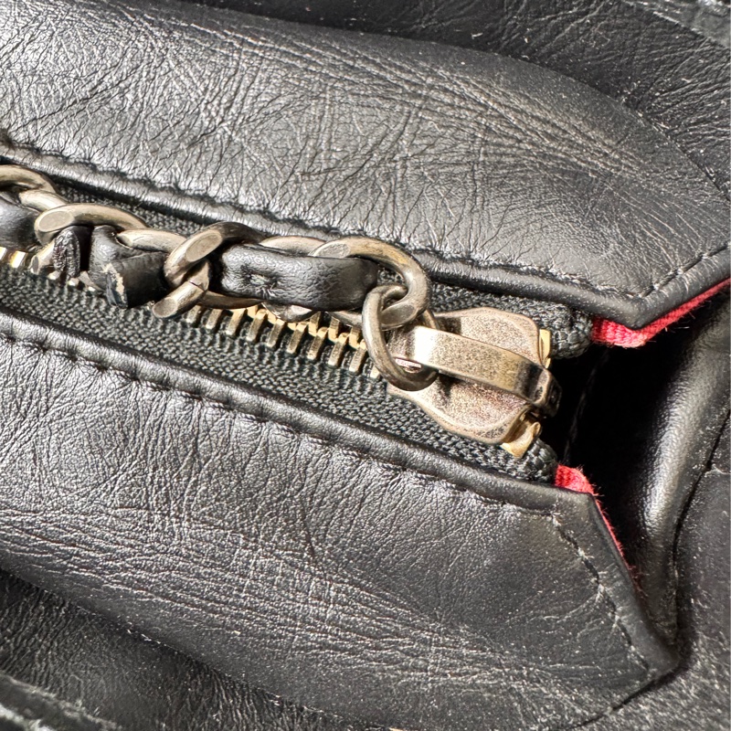 流浪包小仿舊小牛皮、光滑小牛皮、金色、銀色及鍍釘金屬-13