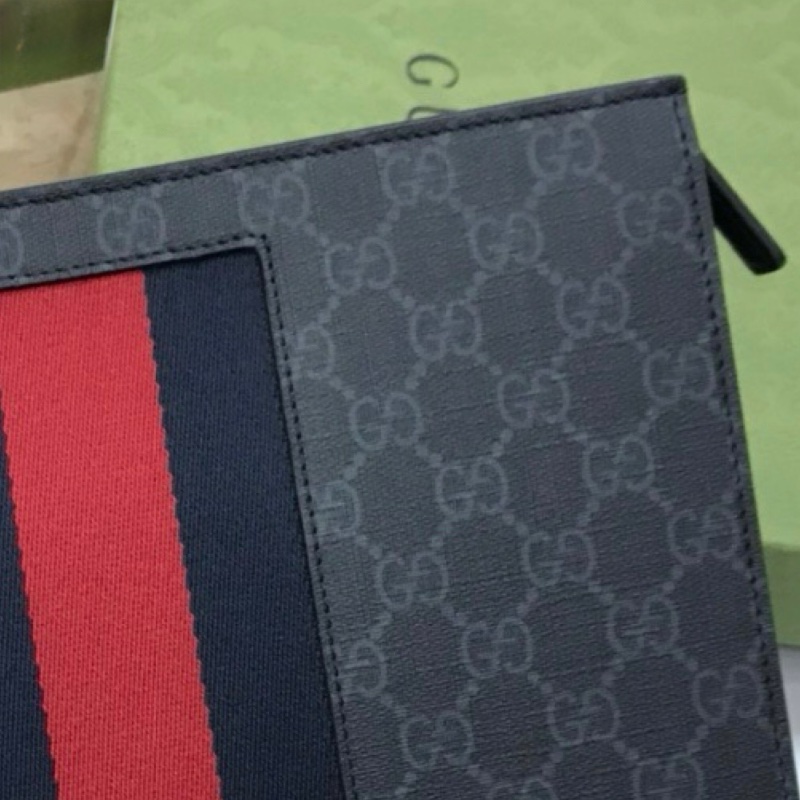 Gucci clutch ( Grey )-3