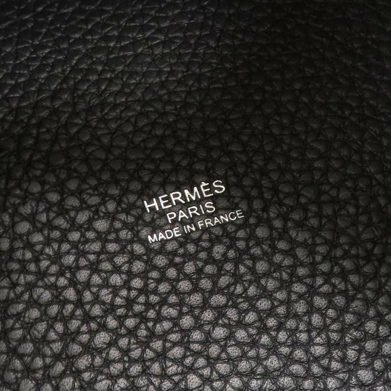 黑色 TC 牛皮 Picotin Lock 18 手提包 Y刻 金扣【HERMES 愛馬仕】-6