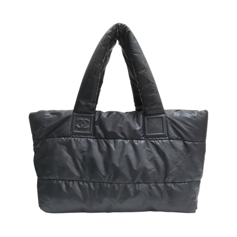 黑色 尼龍 Coco cocoon 肩背包 無卡【CHANEL 香奈兒】