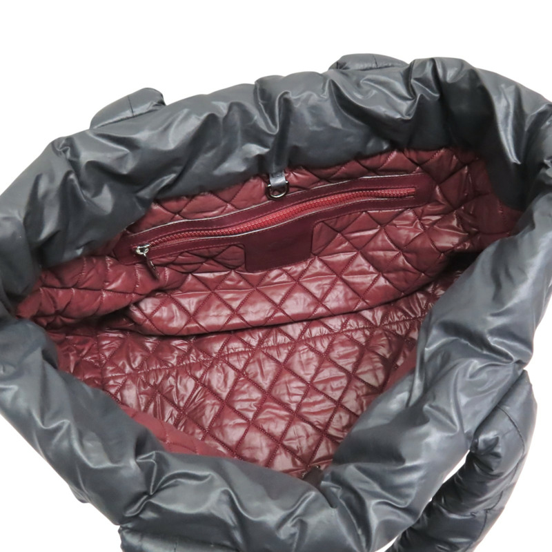 黑色 尼龍 Coco cocoon 肩背包 無卡【CHANEL 香奈兒】-4