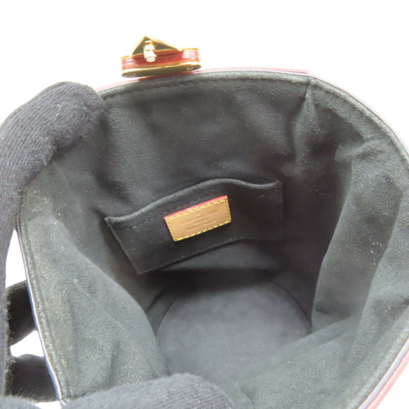 棕色 原花帆布 Duffle 兩用包【LOUIS VUITTON LV 路易威登】 M43587-4