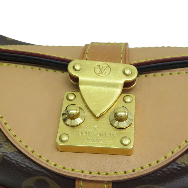 棕色 原花帆布 Duffle 兩用包【LOUIS VUITTON LV 路易威登】 M43587-6