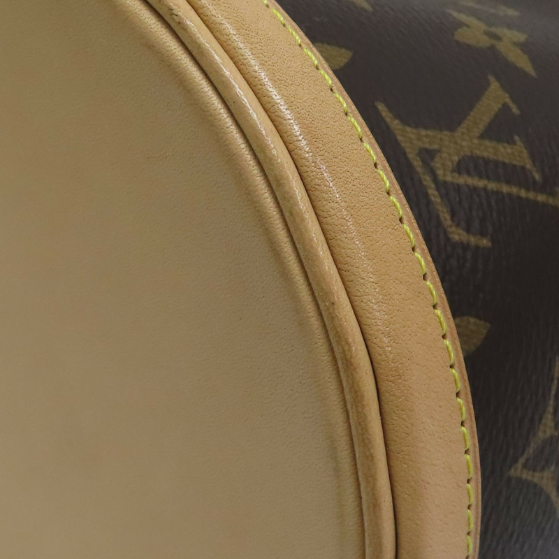 棕色 原花帆布 Duffle 兩用包【LOUIS VUITTON LV 路易威登】 M43587-12