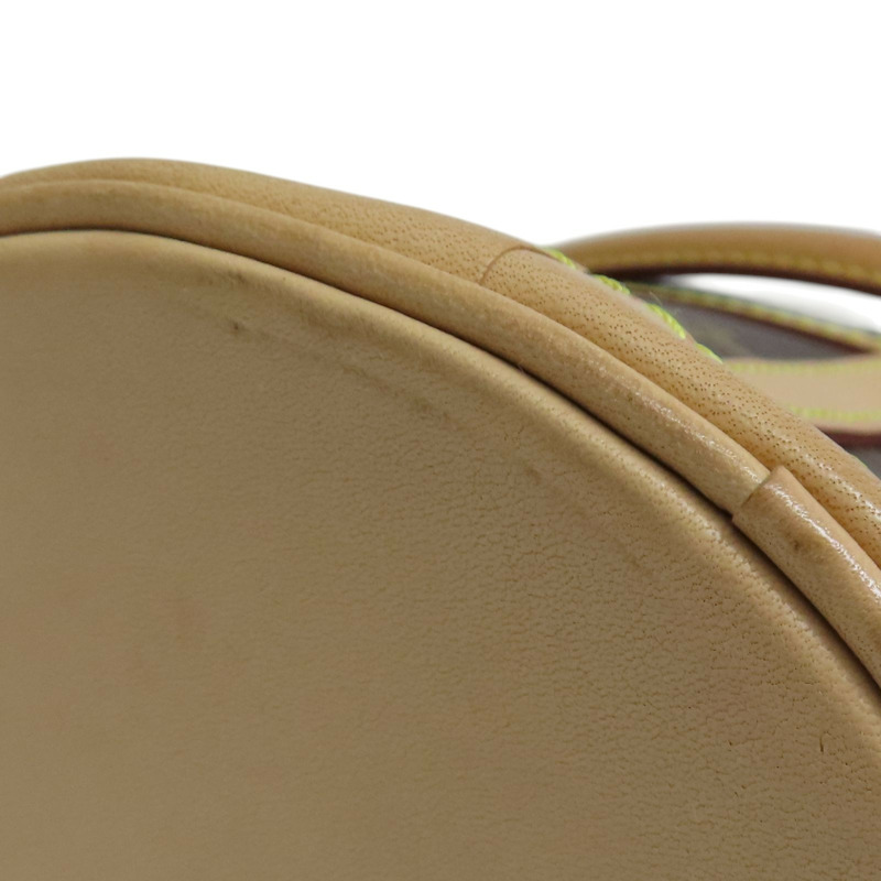 棕色 原花帆布 Duffle 兩用包【LOUIS VUITTON LV 路易威登】 M43587-15