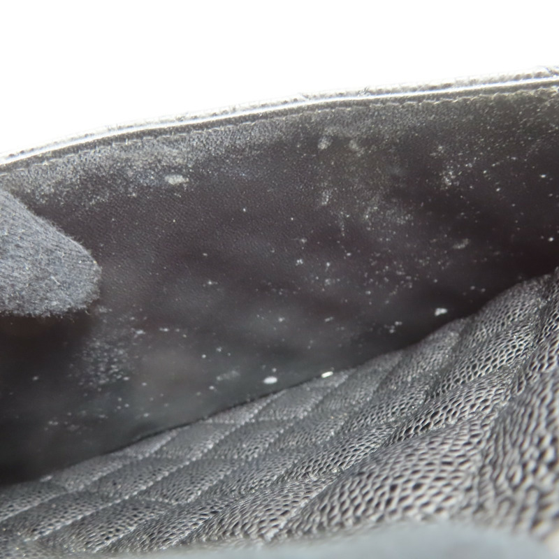 黑色 荔枝紋 牛皮 GST 肩背包 無卡【CHANEL 香奈兒】 A50995-17