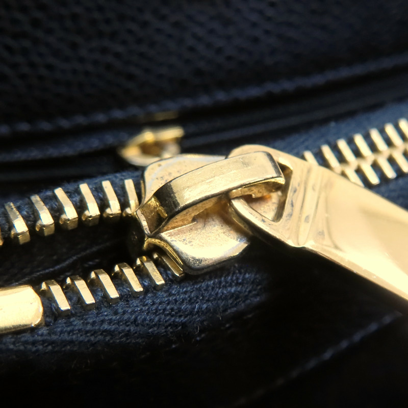 黑色 荔枝紋 牛皮 GST 肩背包 無卡【CHANEL 香奈兒】 A50995-19