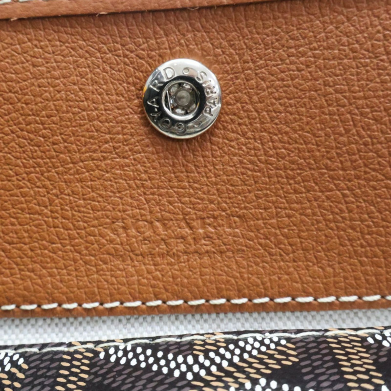 棕色 Goyard 帆布 Saint Louis PM 托特包 肩背包【GOYARD 高雅德】-6