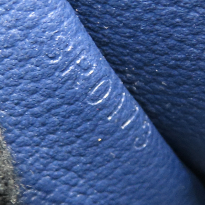 藍色 EPI 水波紋 牛皮 Cosmetic Pouch 手拿包 M40638【LOUIS VUITTON LV 路易威登】 M40638-8