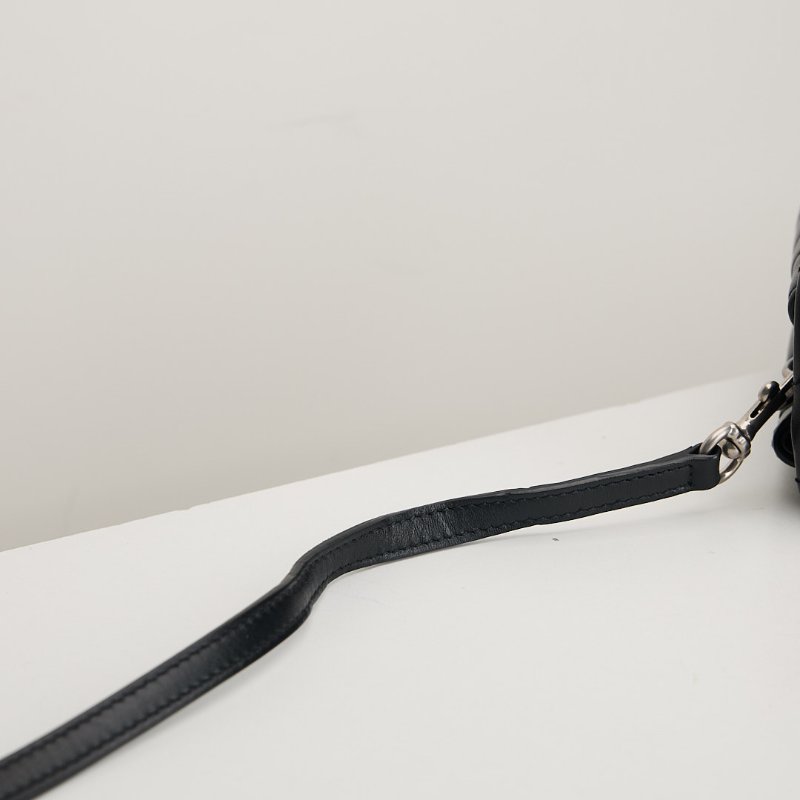 二手YSL Toy Loulou方胖/黑銀-12