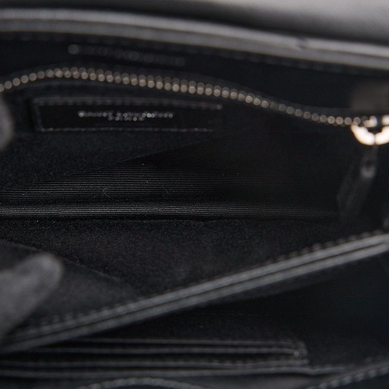 二手YSL Toy Loulou方胖/黑銀-18