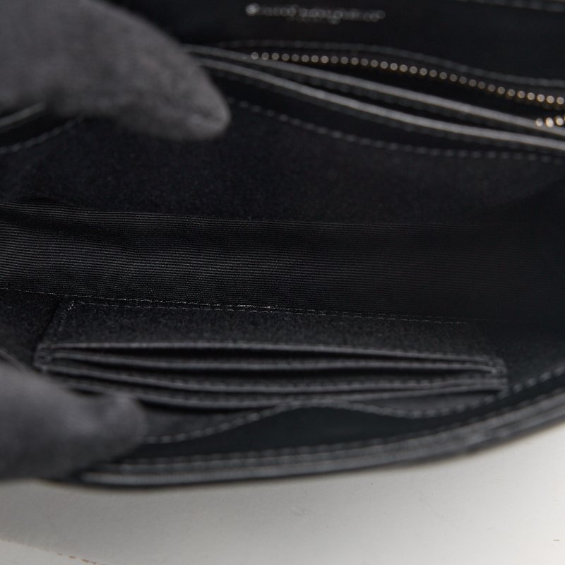 二手YSL Toy Loulou方胖/黑銀-20