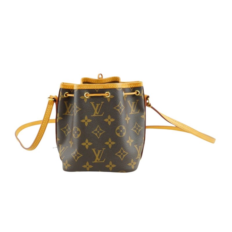 Louis Vuitton LV M41346 Noe BB原花束口迷你水桶包 斜背包-4