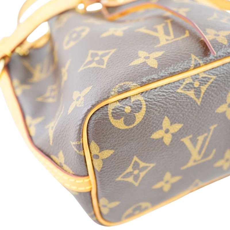 Louis Vuitton LV M41346 Noe BB原花束口迷你水桶包 斜背包-6