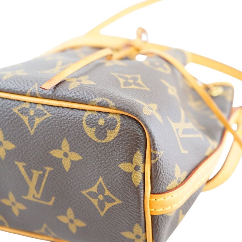 Louis Vuitton LV M41346 Noe BB原花束口迷你水桶包 斜背包-17