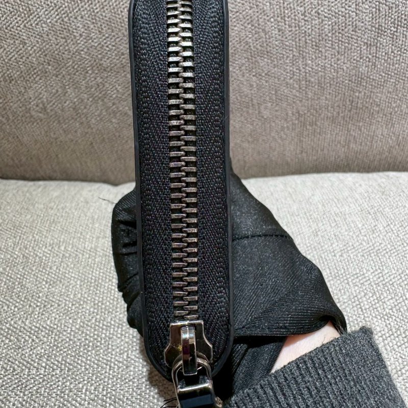 Louis Vuitton 黑老花拉鏈長夾-2