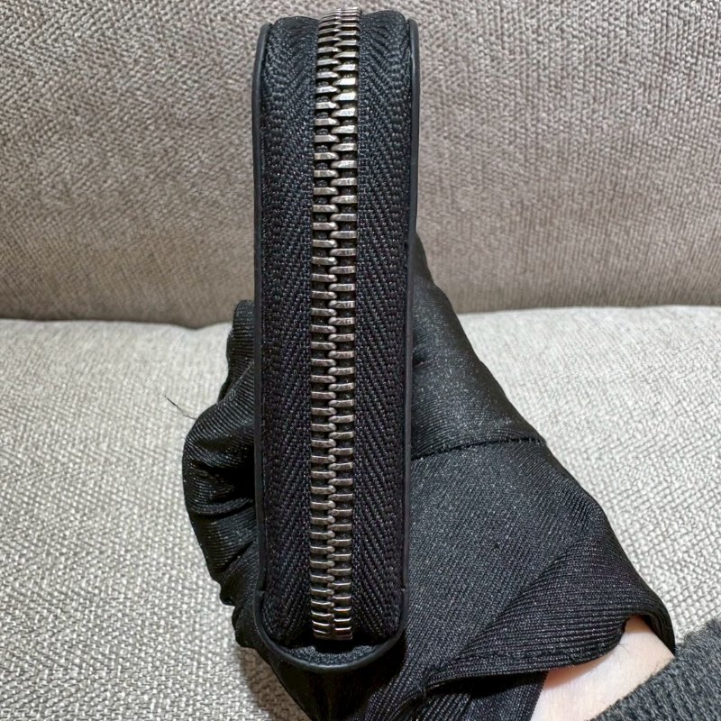 Louis Vuitton 黑老花拉鏈長夾-3