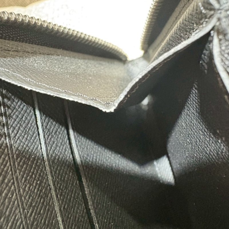 Louis Vuitton 黑老花拉鏈長夾-11