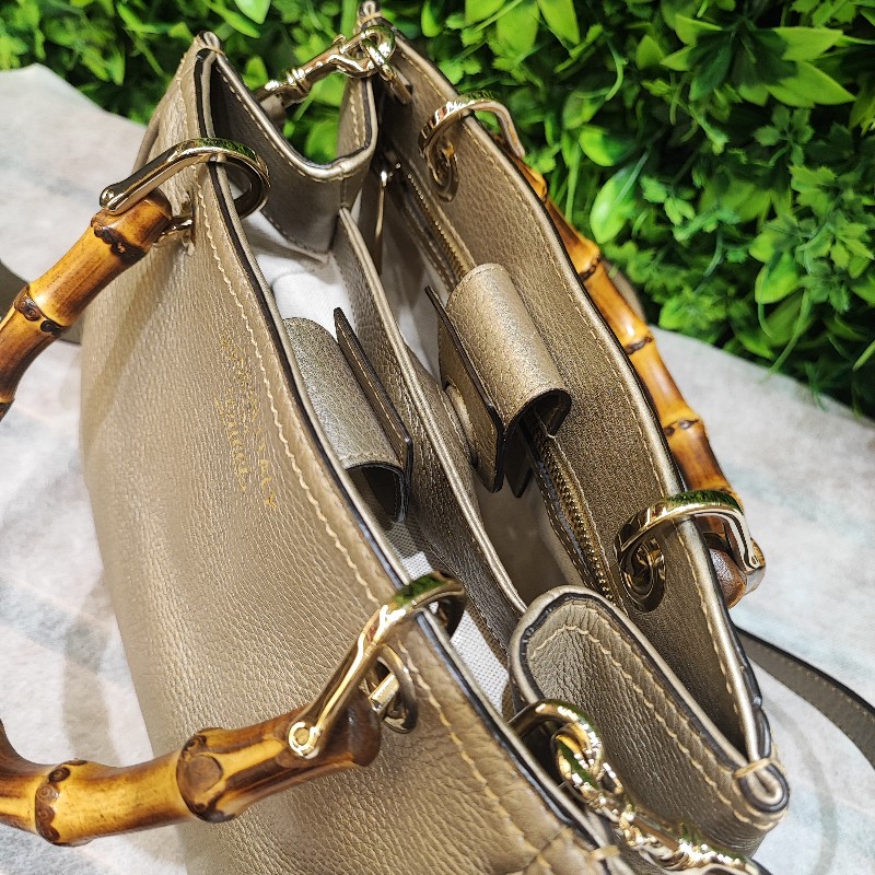 Gucci Bomboo Shopper Tote-4