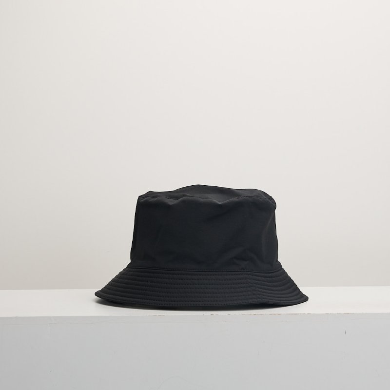 Hermès 馬頭拼接漁夫帽/ 黑-2