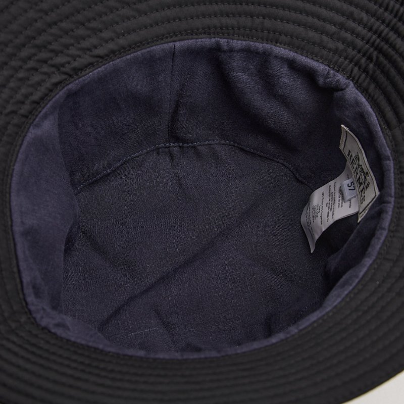 Hermès 馬頭拼接漁夫帽/ 黑-8