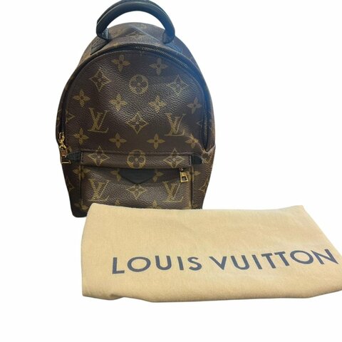 【美收精品】LV茶色後背包 5-192