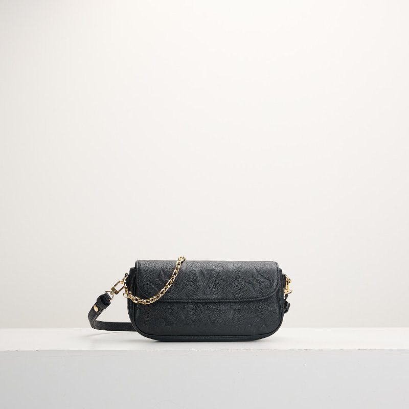 二手Lv Ivy woc 黑壓紋-0