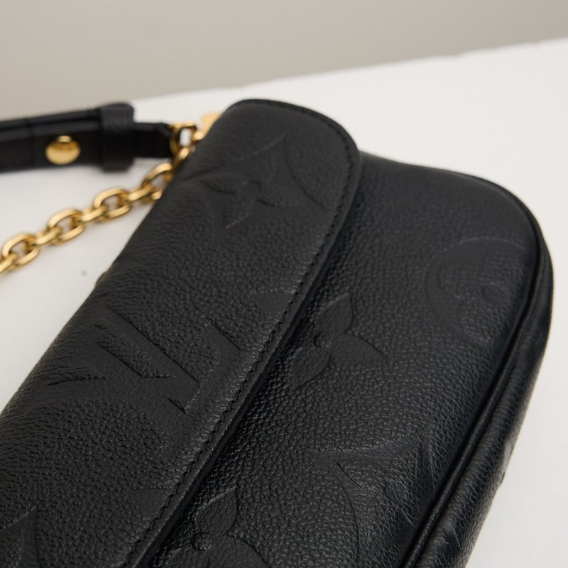 二手Lv Ivy woc 黑壓紋-4