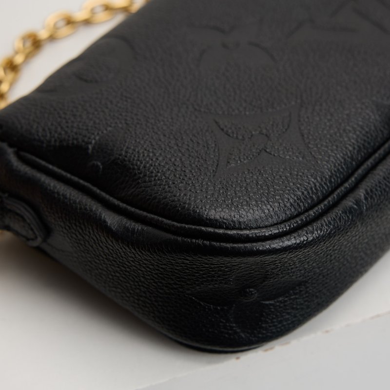 二手Lv Ivy woc 黑壓紋-7