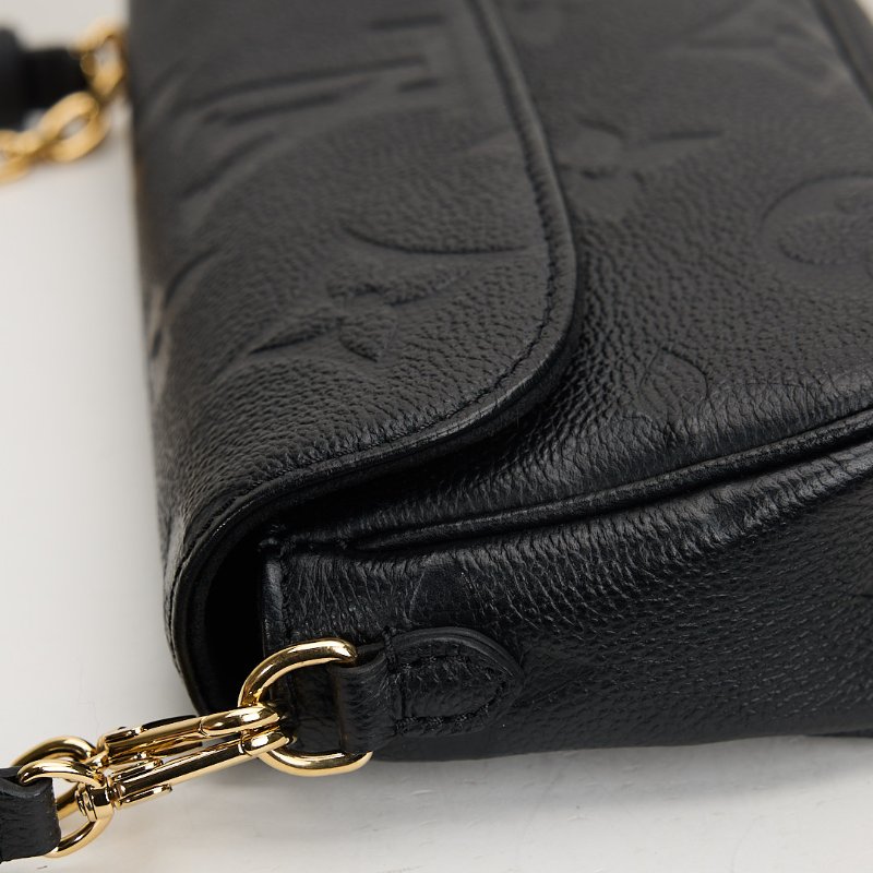 二手Lv Ivy woc 黑壓紋-14