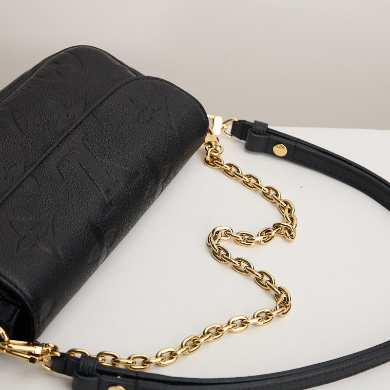 二手Lv Ivy woc 黑壓紋-15