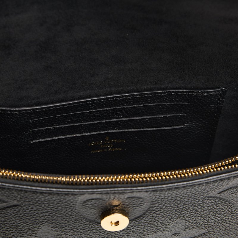 二手Lv Ivy woc 黑壓紋-19