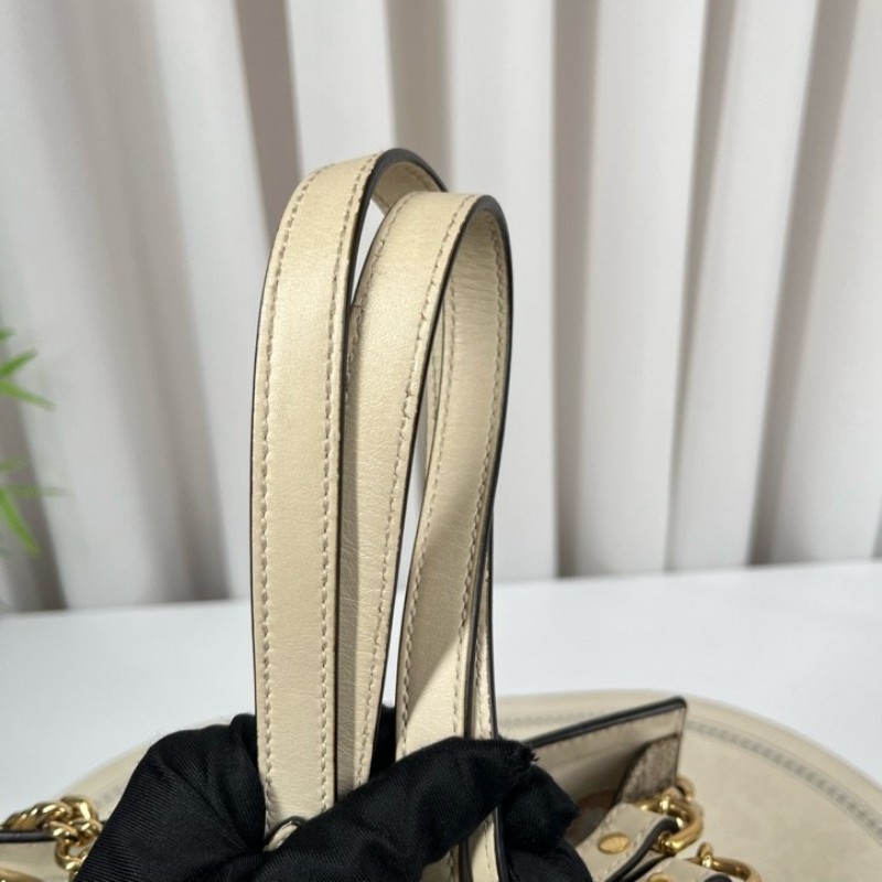 cq zyy GUCCI古馳 Padlock小號老花鏈條包 米白拼色 經典款 容量實用 手機錢包都能裝 日常出門很方便 百搭不挑衣服-20