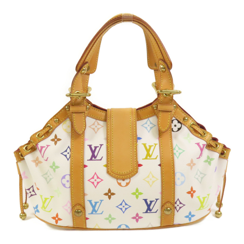 LOUIS VUITTON Monogram Multicolore Theda PM金扣手挽袋-1
