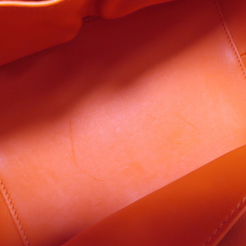 HERMES Swift皮革Toolbox 20銀扣手挽肩背兩用袋Rouge Tomate-15