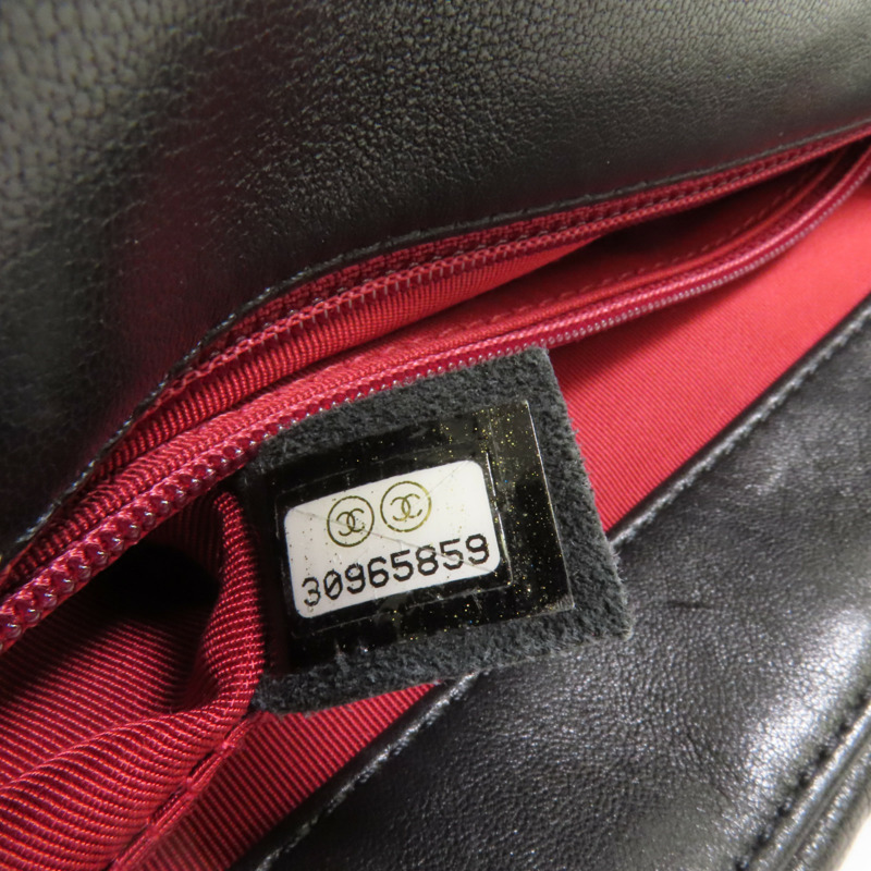 CHANEL 羊皮皮革Chanel 19 Small金扣鏈帶肩背袋-7