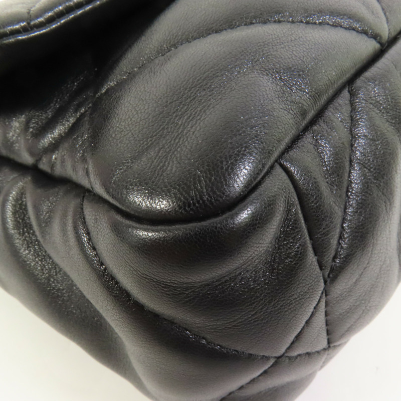 CHANEL 羊皮皮革Chanel 19 Small金扣鏈帶肩背袋-12