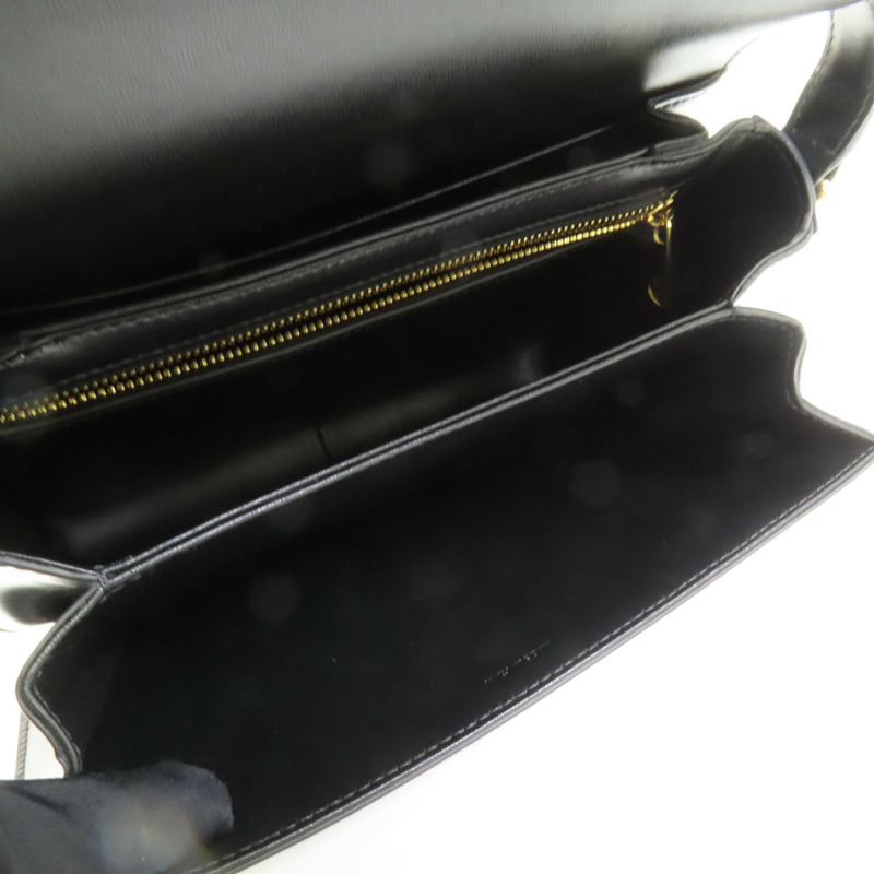 CELINE 牛皮皮革Classique Triomphe金扣肩背袋-4