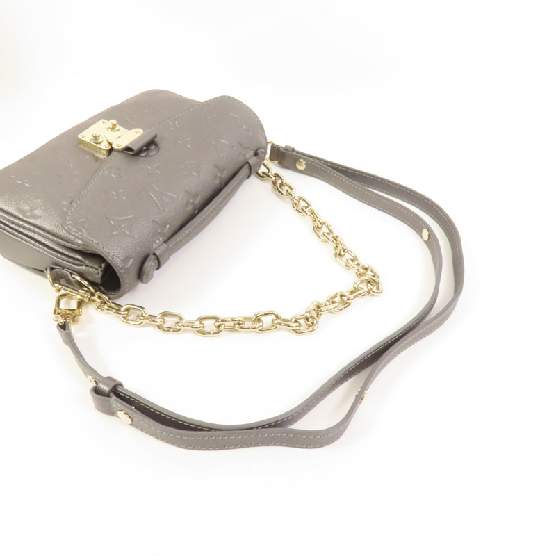 LOUIS VUITTON Monogram Empreinte Pochette Metis East West金扣手挽肩背兩用袋-5