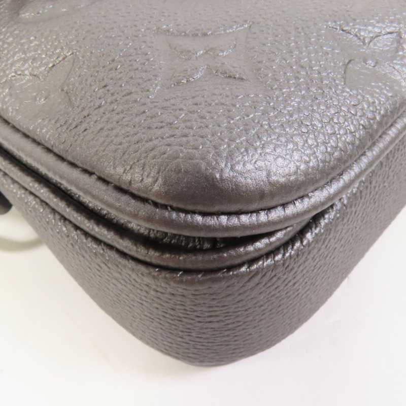 LOUIS VUITTON Monogram Empreinte Pochette Metis East West金扣手挽肩背兩用袋-9
