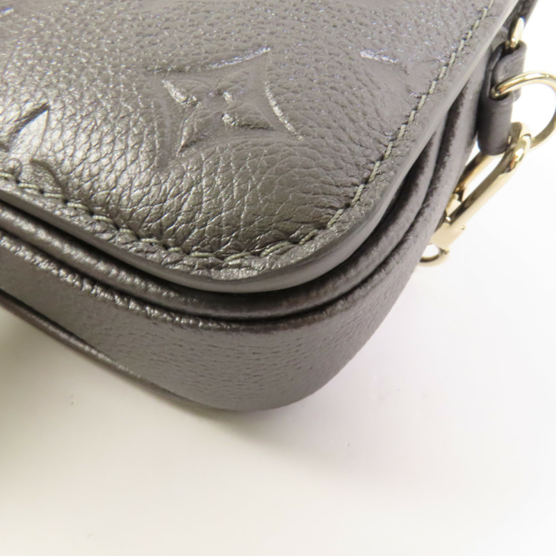 LOUIS VUITTON Monogram Empreinte Pochette Metis East West金扣手挽肩背兩用袋-11