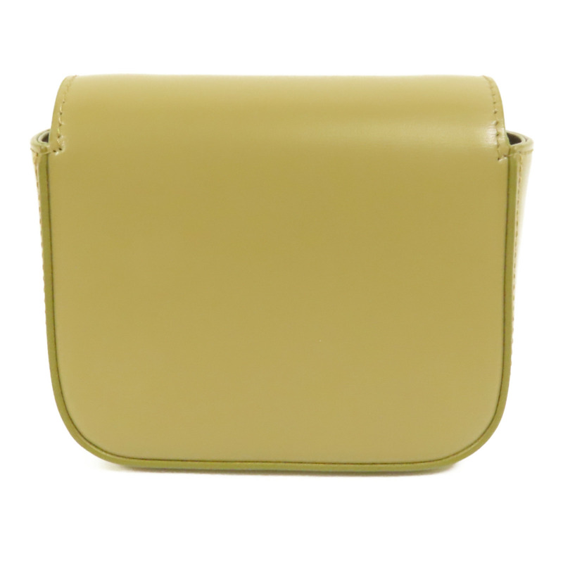 CELINE 牛皮皮革Mini Claude金扣肩背袋-1