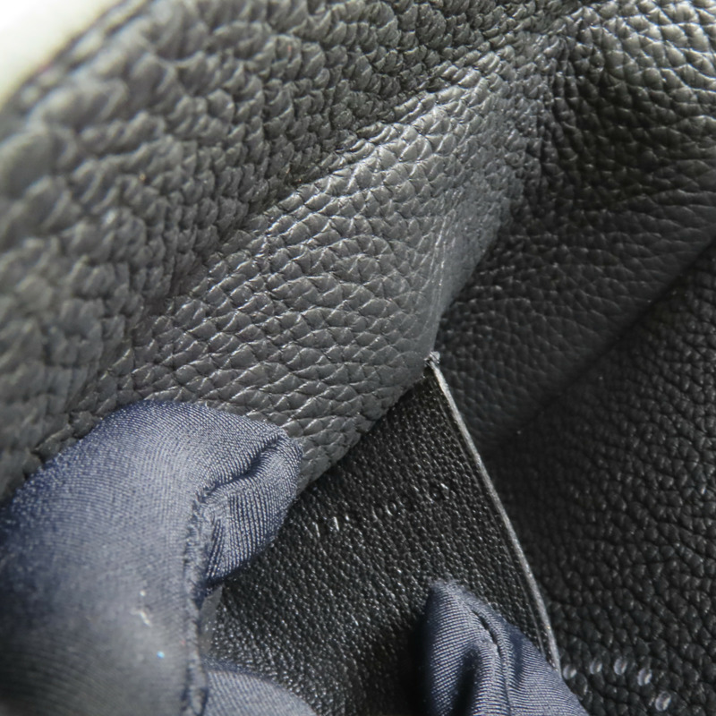 HERMES Togo皮革Videpoches銀扣肩背袋Noir-9