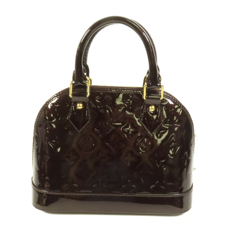 LOUIS VUITTON Vernis Alma BB金扣手挽肩背兩用袋-1