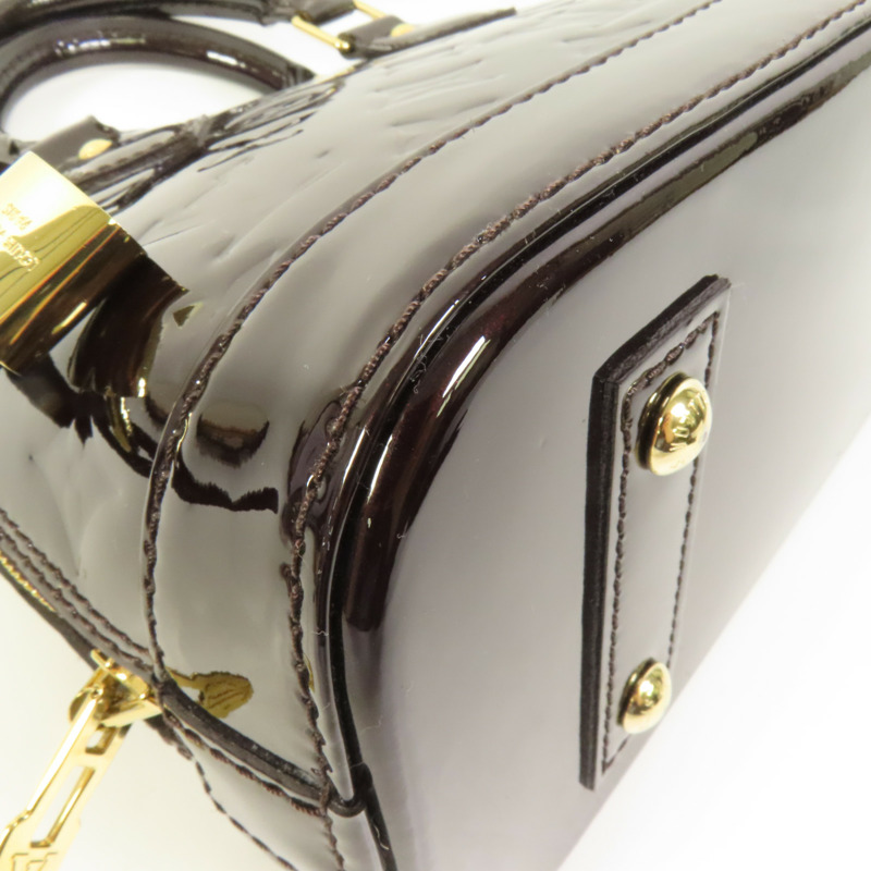 LOUIS VUITTON Vernis Alma BB金扣手挽肩背兩用袋-13