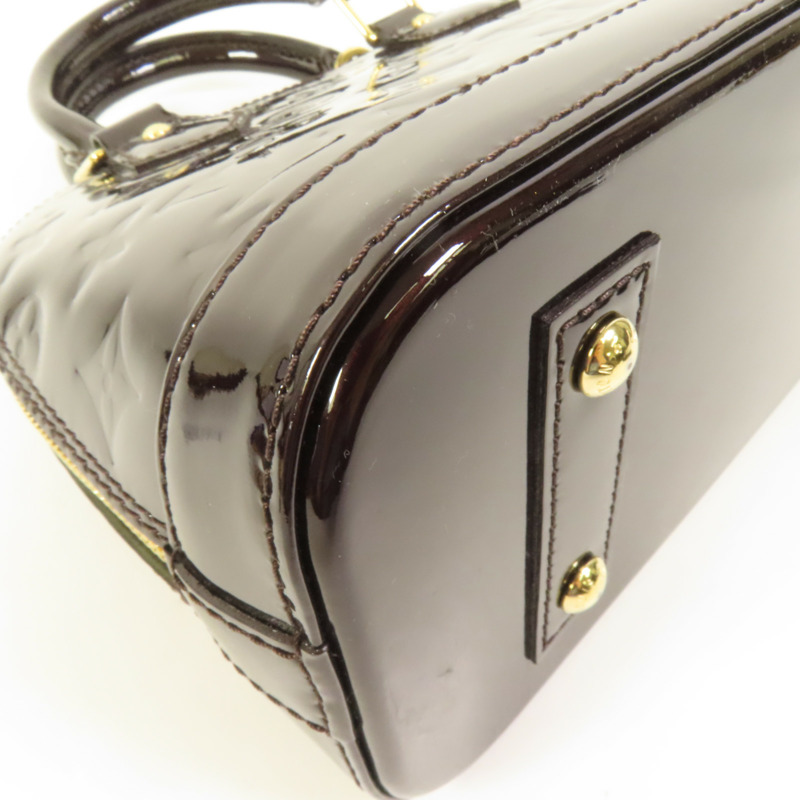 LOUIS VUITTON Vernis Alma BB金扣手挽肩背兩用袋-14