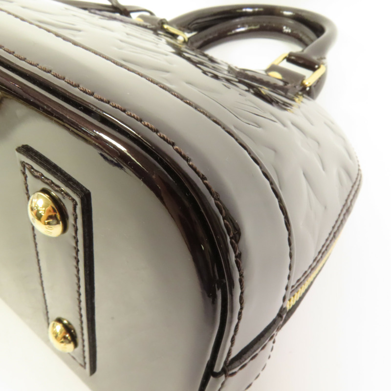 LOUIS VUITTON Vernis Alma BB金扣手挽肩背兩用袋-16