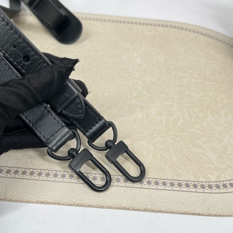 LV路易威登 無芯片 秀款稻草人 keepall nano 老花單肩斜挎包 經典Monogram老花 容量實用 日常百搭 男女都能背-15